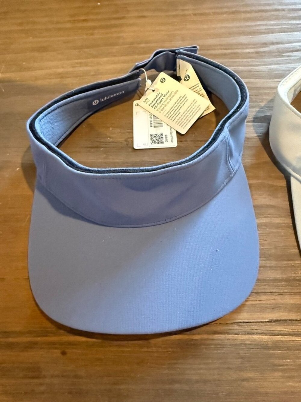 NWT Lululemon Removable Sweatband All-Sport Visor